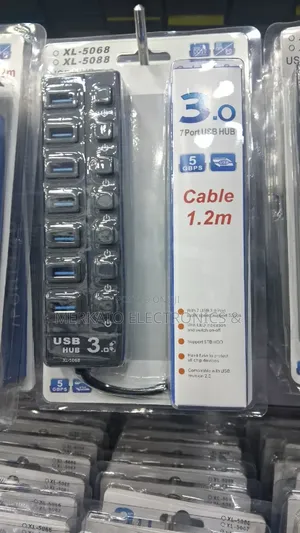 Usb Hub 7 Port on/Off |With Fuse | 3.0 |