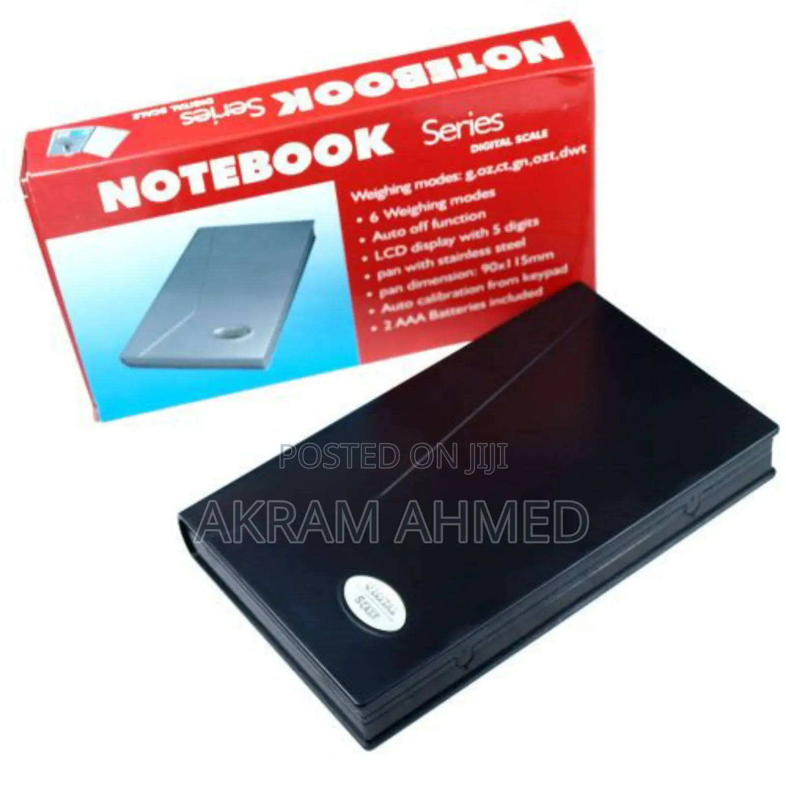 Notebook 500g Scale