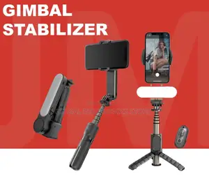Mini Gimbal Stabilizer With Fill Light