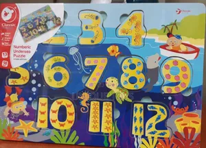 Seabed 3D Numbers Wooden Puzzle 