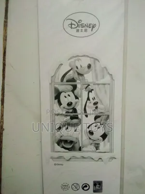 Glow in Z Dark Mickey Mouse Friends Wall Stickers, 22 PCS