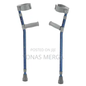 Rubber Handles, Comfortable, Non-Slip Crutches for Adults