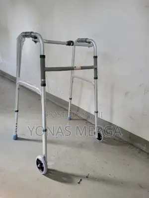 ALLUMINIUM ADULT WALKER Portable:Physiqop Double Bar Frame