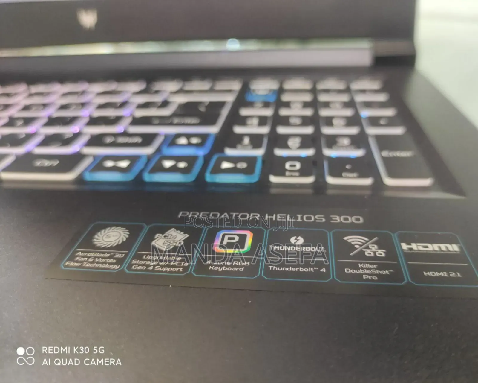 New Laptop Acer Predator Helios 300 16GB Intel Core I9 SSD 1T