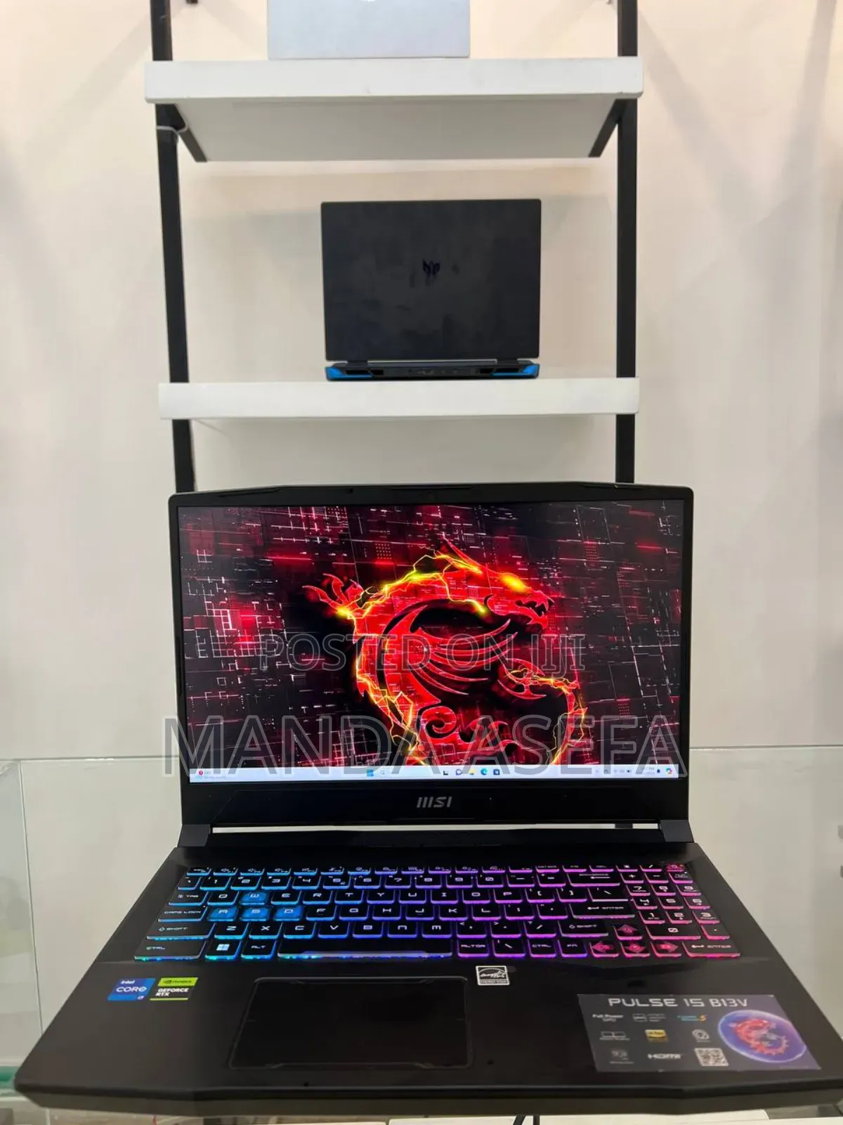 New Laptop MSI 16GB Intel Core I7 SSD 1T