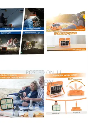 Rechargeable Portable Solar Light