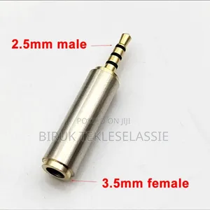 3.5 Mm Male to 2.5mm Female Audio Adapter Converter