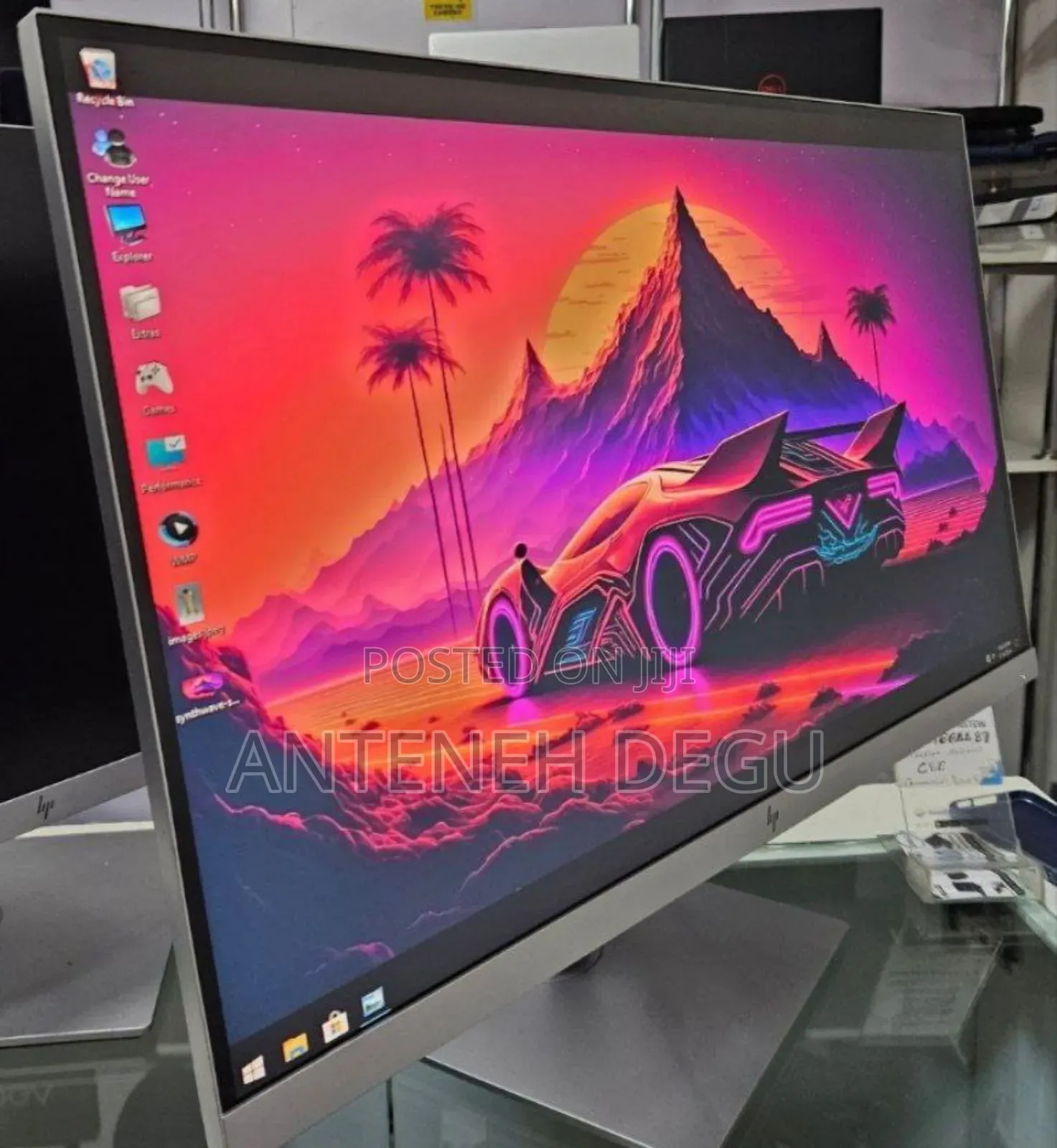 Hp Framless Monitor