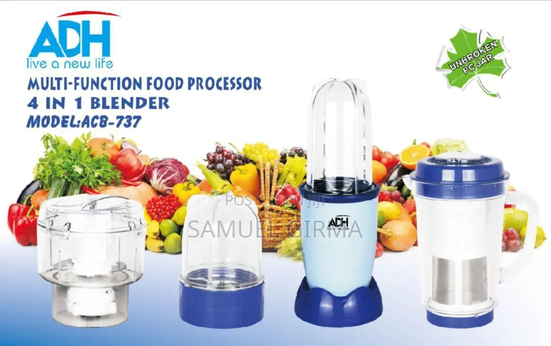 Multifunctional Food Processor: የጁስ፣ የአትክልት፣ሽንኩርት መፍጫ፤