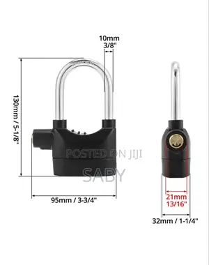 Anti Theft Alarm Padlock