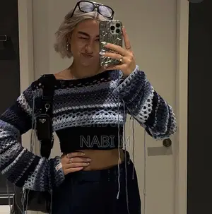 Crochet Mesh Shrug