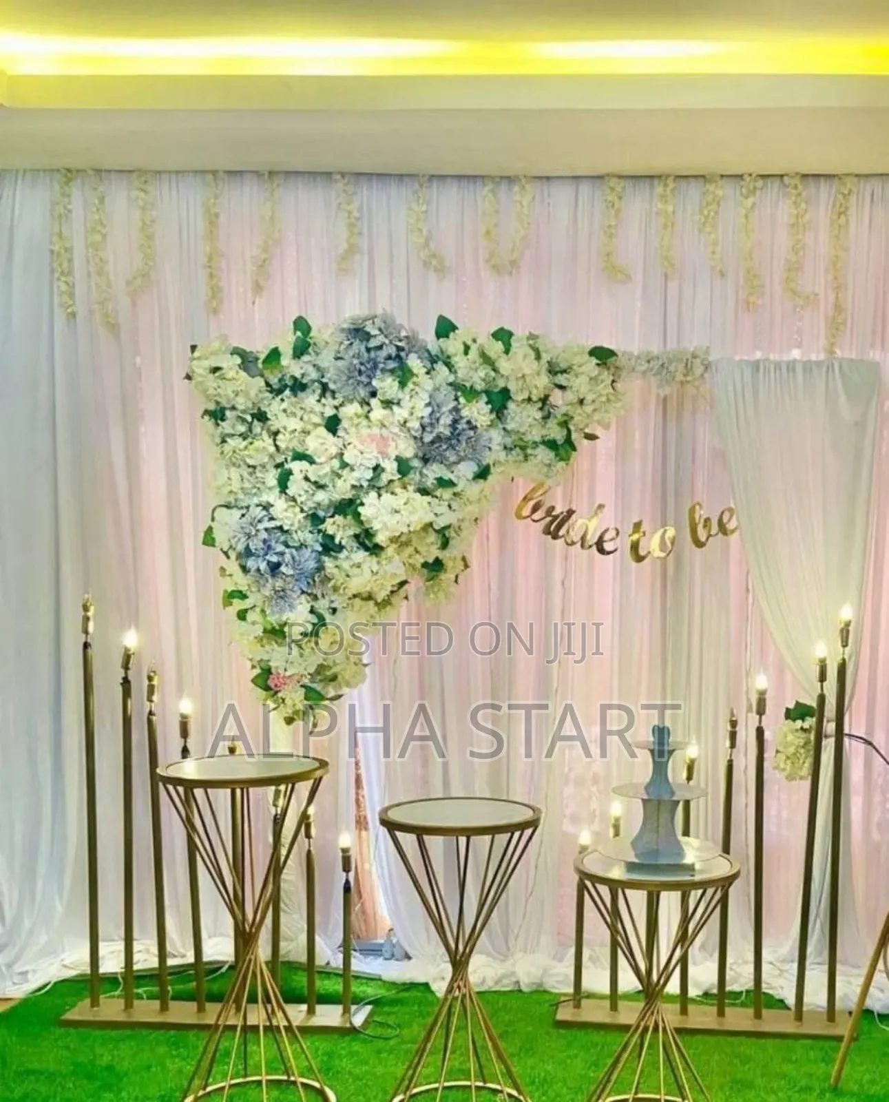 Alpha Decor ለ ሰርግ ለልደት ለክርስትና ለቤቢ ሻወር ሙሉ አገልግሎት እንሰጣለን