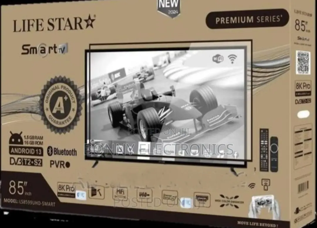 Life Star High Quality- TVS – Crystal Clear Picture 85"