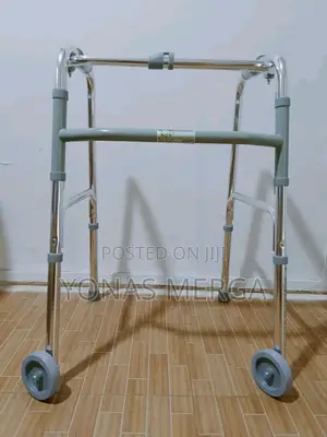 Safe Walkers,One Button Folding Walker፮⎡Medical102-Deluxe