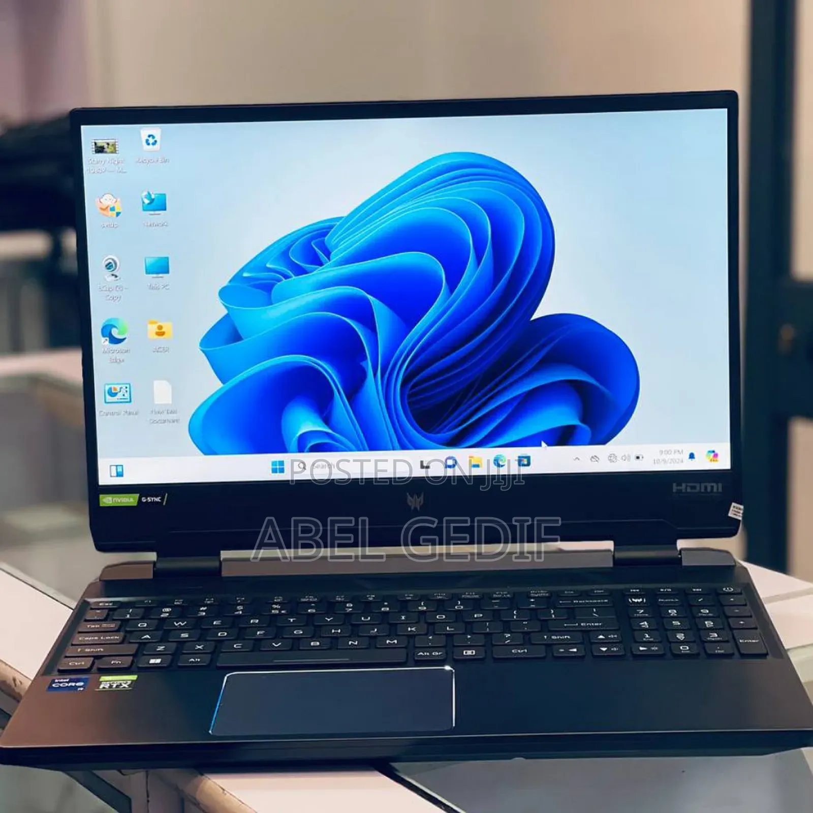New Laptop Acer Predator Helios 300 16GB Intel Core I9 SSD 1T