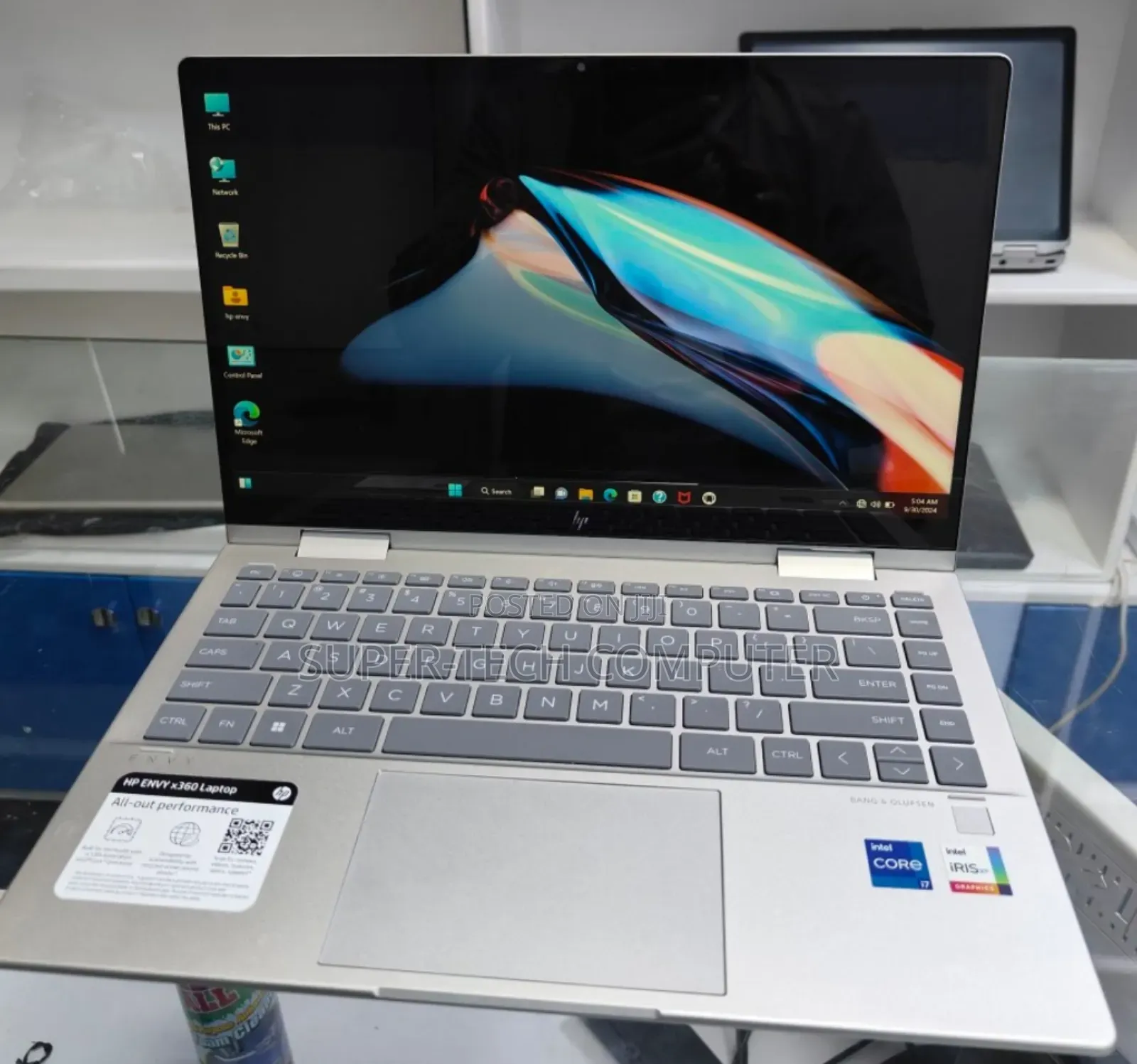 New Laptop HP Envy X360 16GB Intel Core I7 SSD 1T