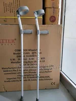 Crutches Are Lighter, Stronger, and More Durable Than Wood