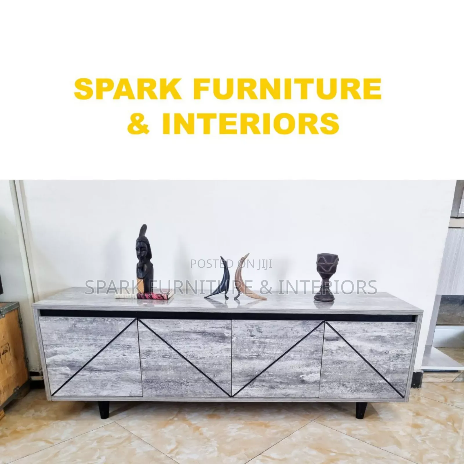 Grey Son Tv Stand