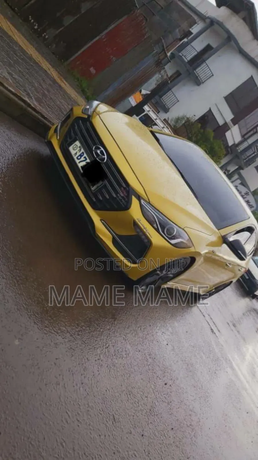 Hyundai Avante 2016 Yellow