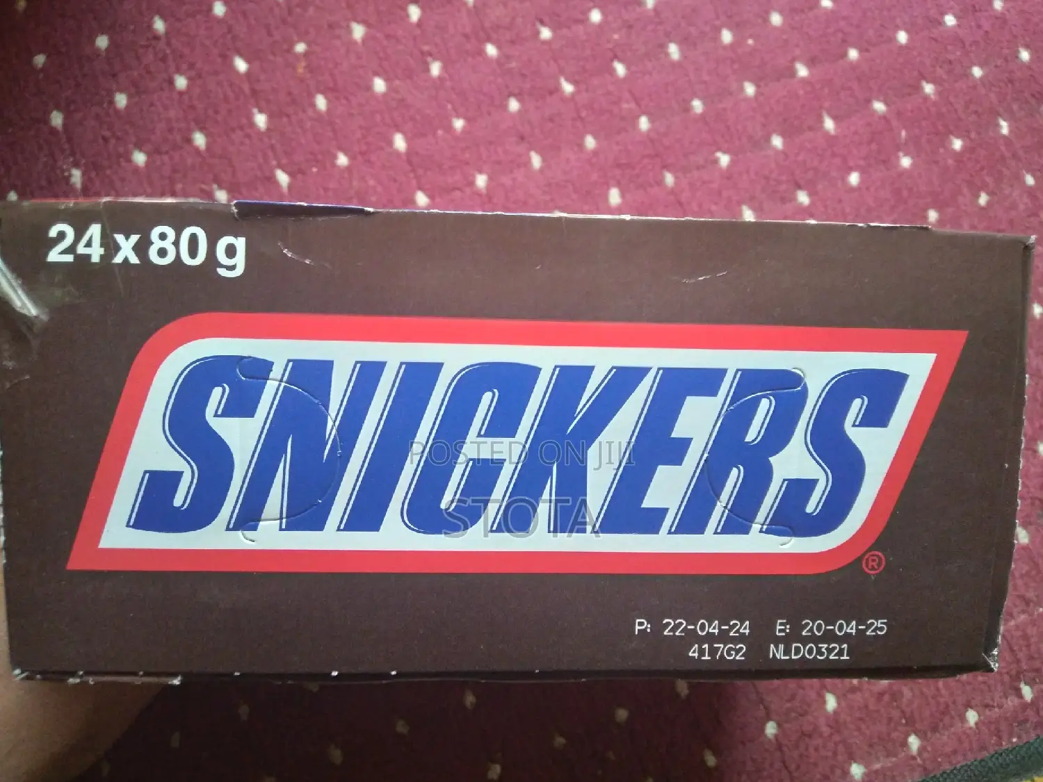 2snickers Chocolate 80gram X 24 PCS