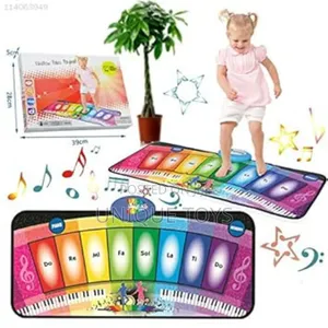 Interactive Rainbow Piano Mat: Dorimifasolasido +