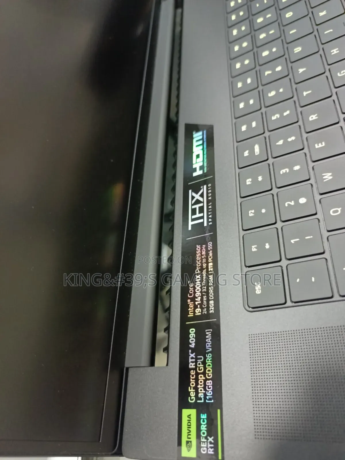 New Laptop Razer Blade 32GB Intel Core I9 SSD 2T