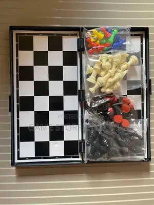 3in1 LUDO + CHESS + CHECKERS 3በ1 ጨዋታ ቼስ + ዳማ + ሉዶ Price 3600