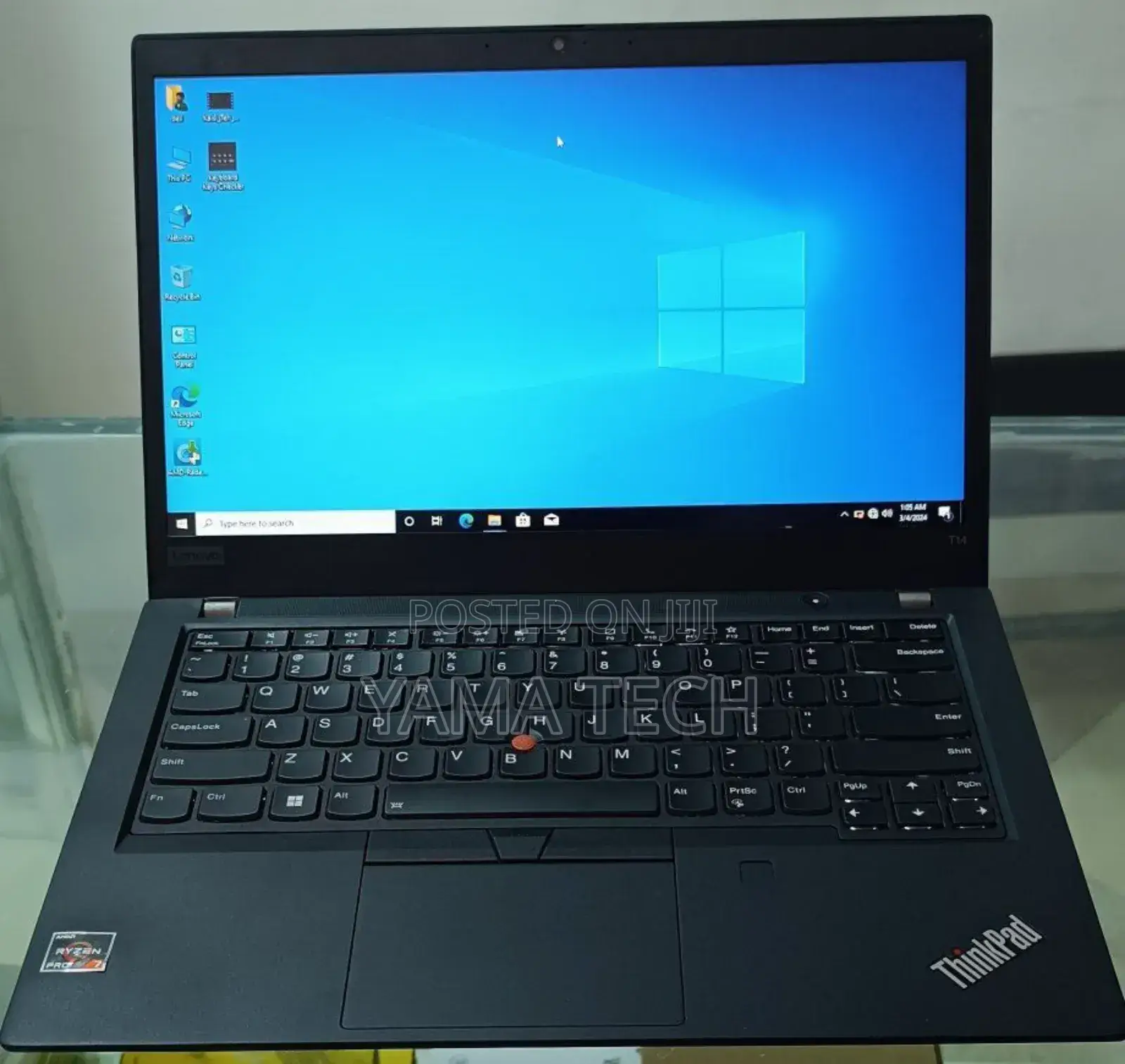 New Laptop Lenovo ThinkPad T14 16GB AMD Ryzen 7 SSD 512GB