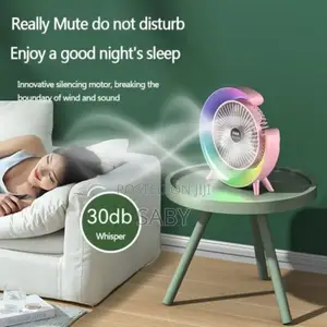 Rechargeable Desktop Fan