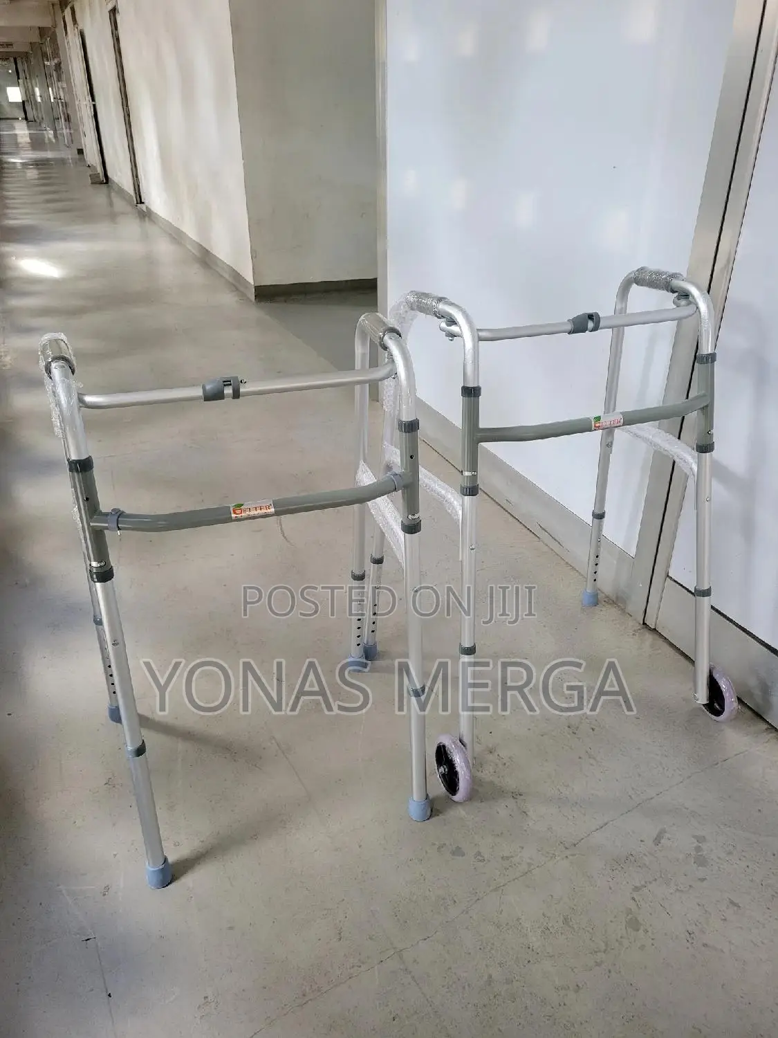 Aluminium Walker Wiz Wheel Chennai-Foldable Aluminium Walker