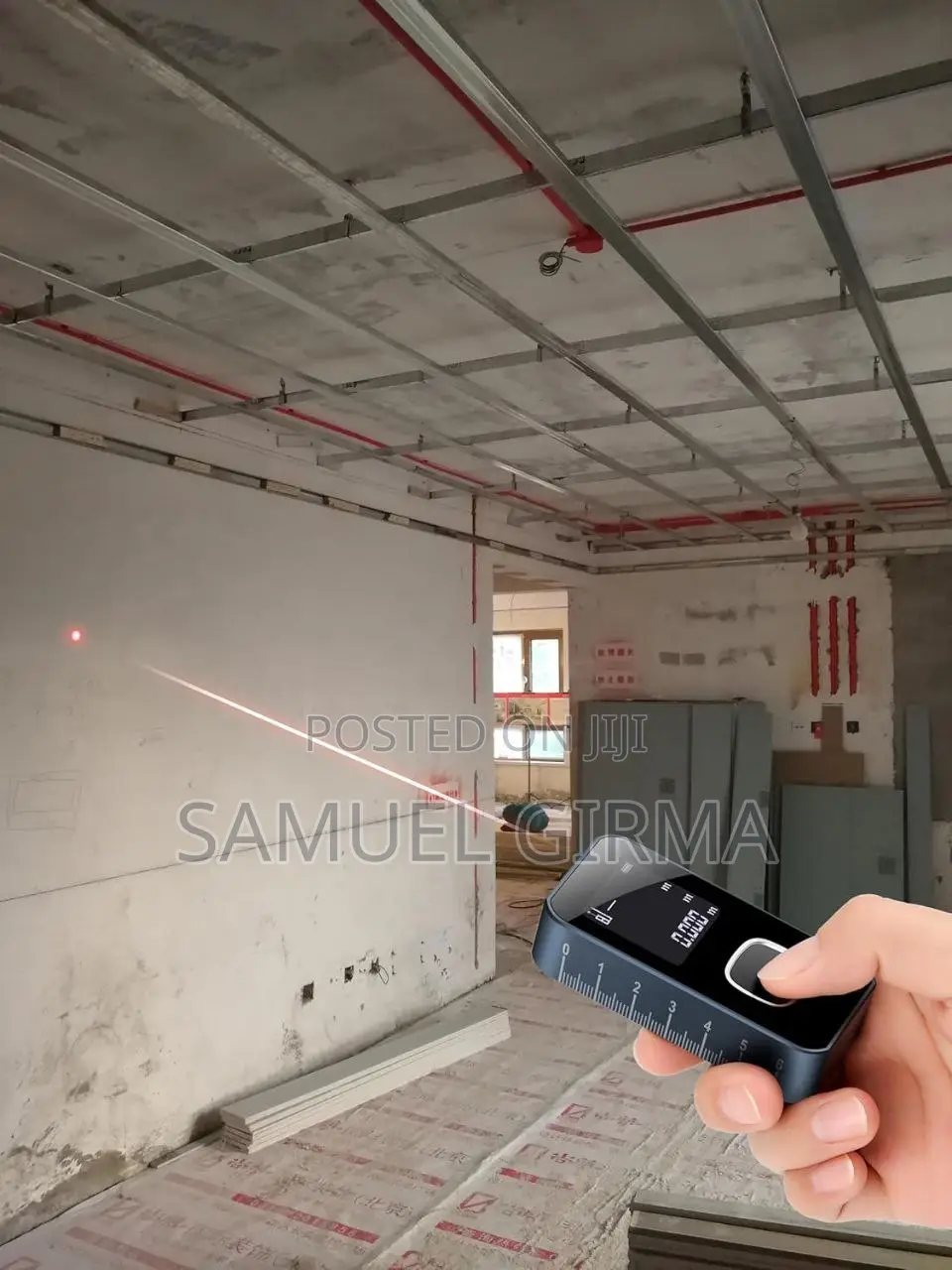 Powerology 60M Distance Smart Laser Measurement Tool