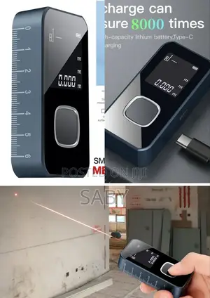 Powerology 60M Distance Smart Laser Measurement Tool