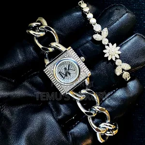 MK LUXURY Females Watch With Braclet and Box
