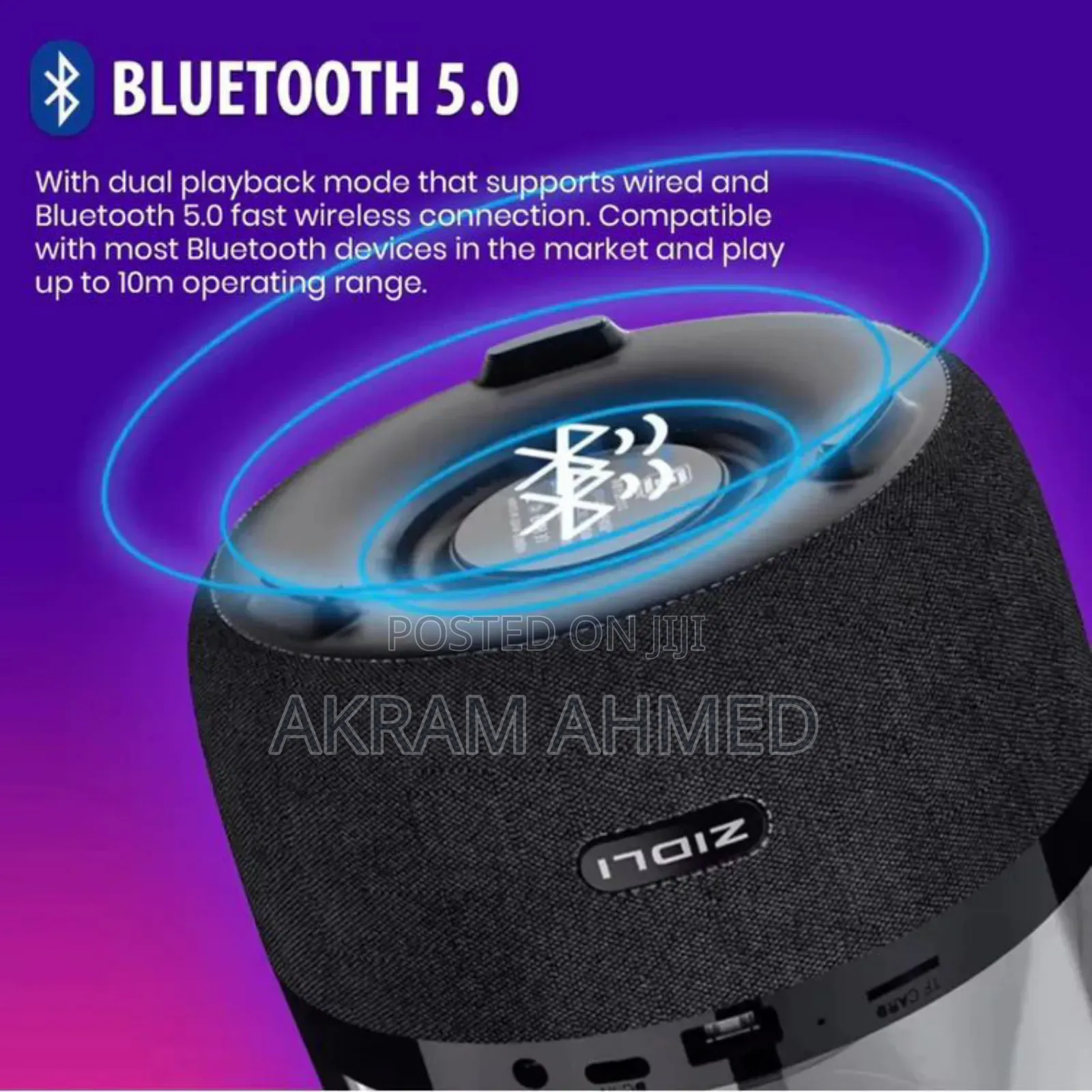 ZIDLI Mini Speaker