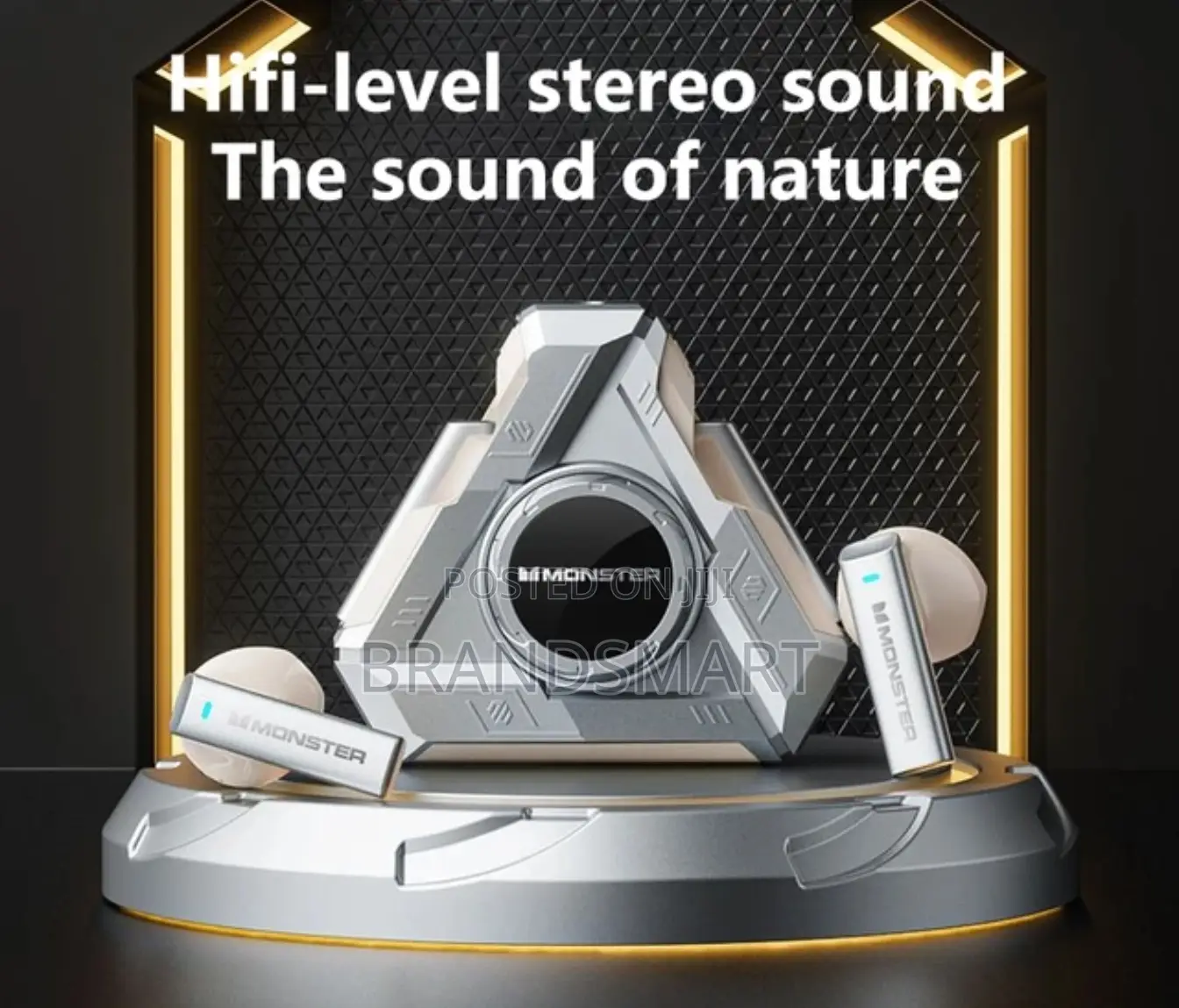 Monster Earbuds Low Latency Unique Designe HD Call Livepods