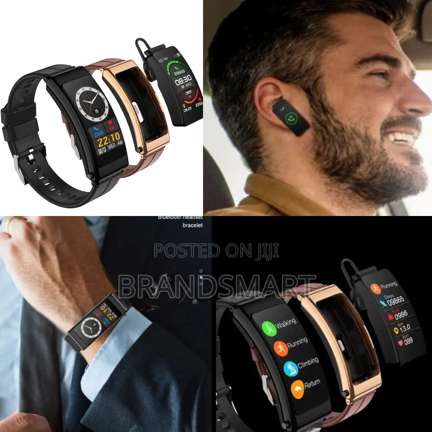 Smart Watch and Bluetooth Earphones (ስማርት ሰዓትም ኤርፖድስም የሚሆን )