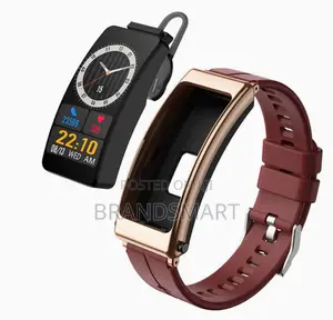 ሁለት በአንድ የያዘ ስማርት ሰዓት እና Bluetooth Earphones ሚነቀል