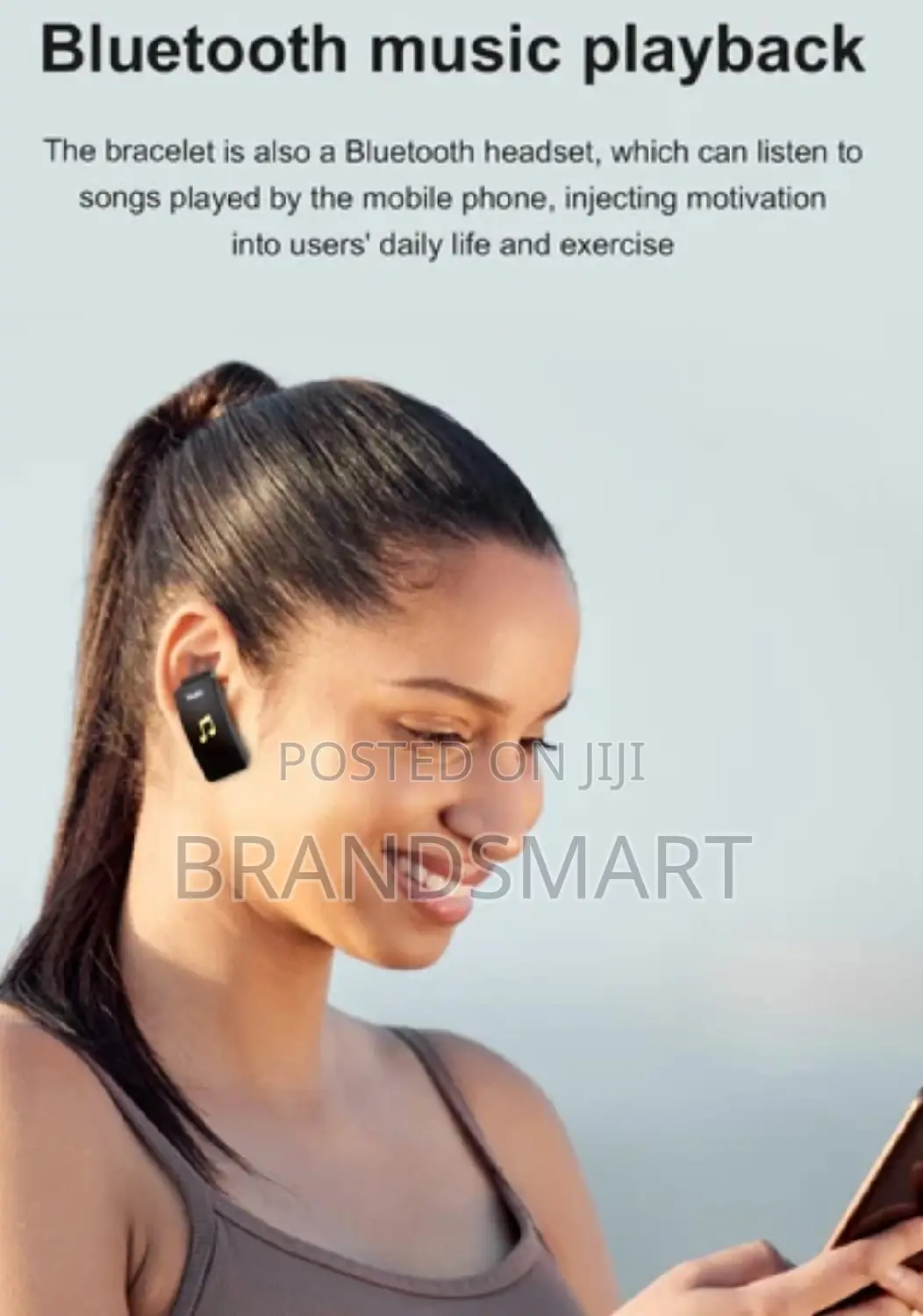 ሁለት በአንድ የያዘ ስማርት ሰዓት እና Bluetooth Earphones ሚነቀል