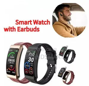 Smart Watch With Earbuds