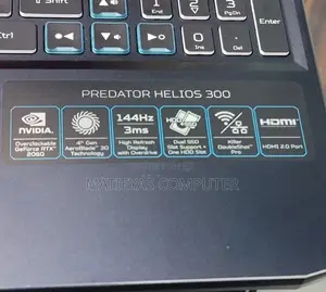 New Laptop Acer Predator 15 16GB Intel Core I7 SSD 512GB