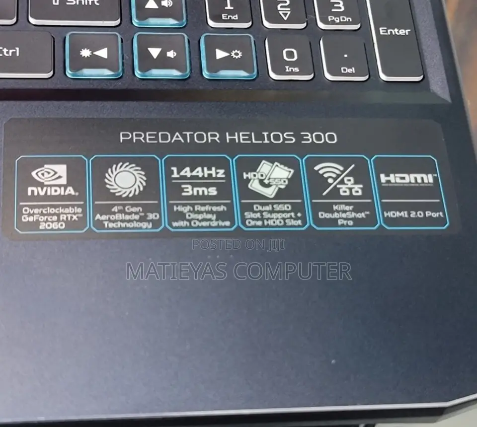 New Laptop Acer Predator 15 16GB Intel Core I7 SSD 512GB