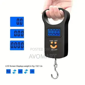 50kg በኤሌክትሮኒክስ የሚሰራ ሚዛን