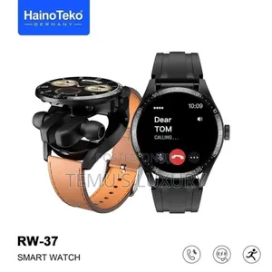 2in1 Hainoteko Smart Watch With Wireless Earbuds