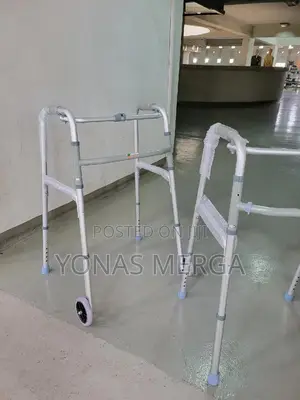 Folding Walker W/4 Prongs/Walker W/Anodized Aluminum Tubular