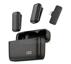Dual Lapel 2.4 GHZ ኦርጅናል Noise Reduction Wireless Microphone