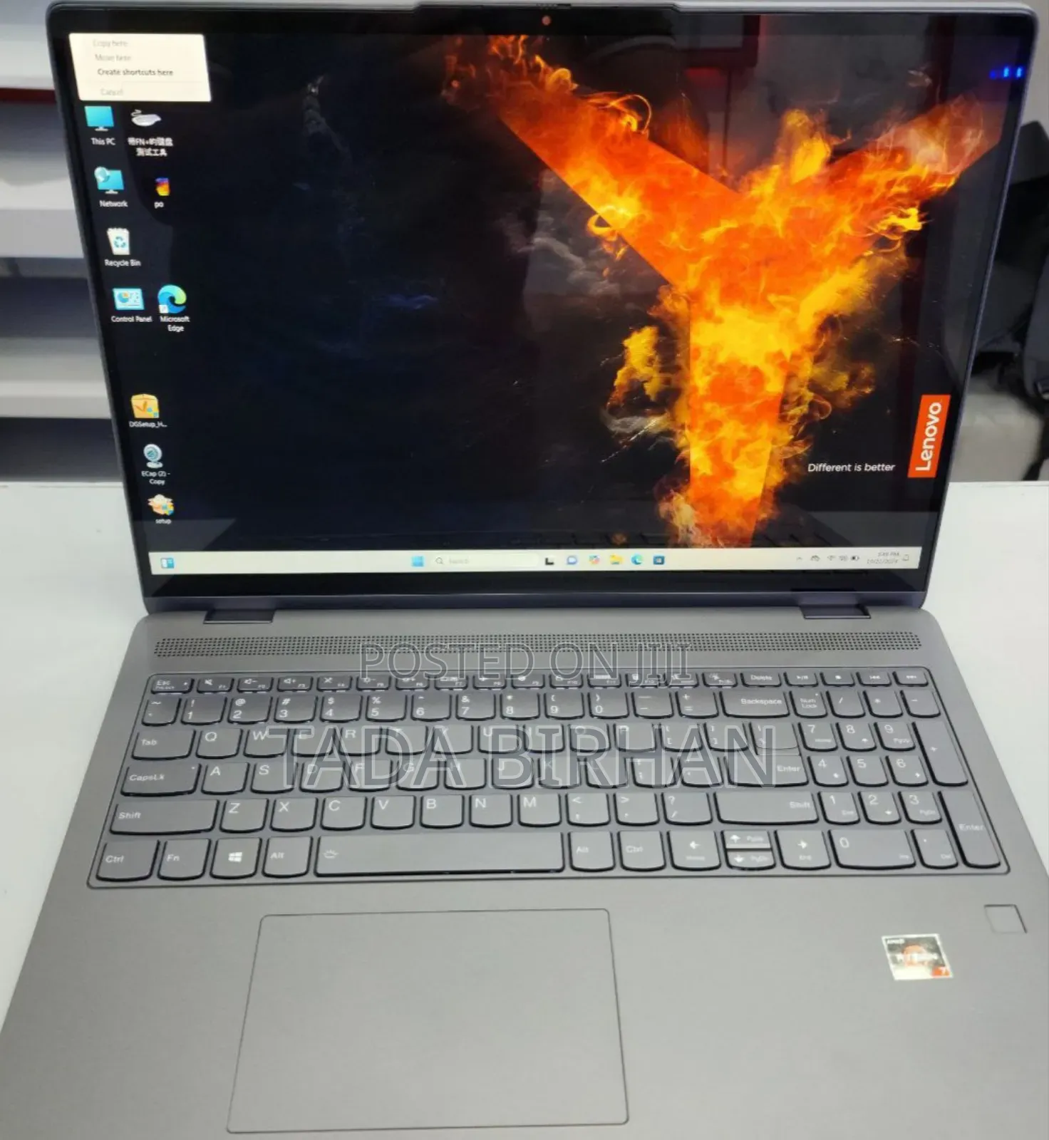 New Laptop Lenovo Ideapad 3 16GB AMD Ryzen 7 SSD 512GB
