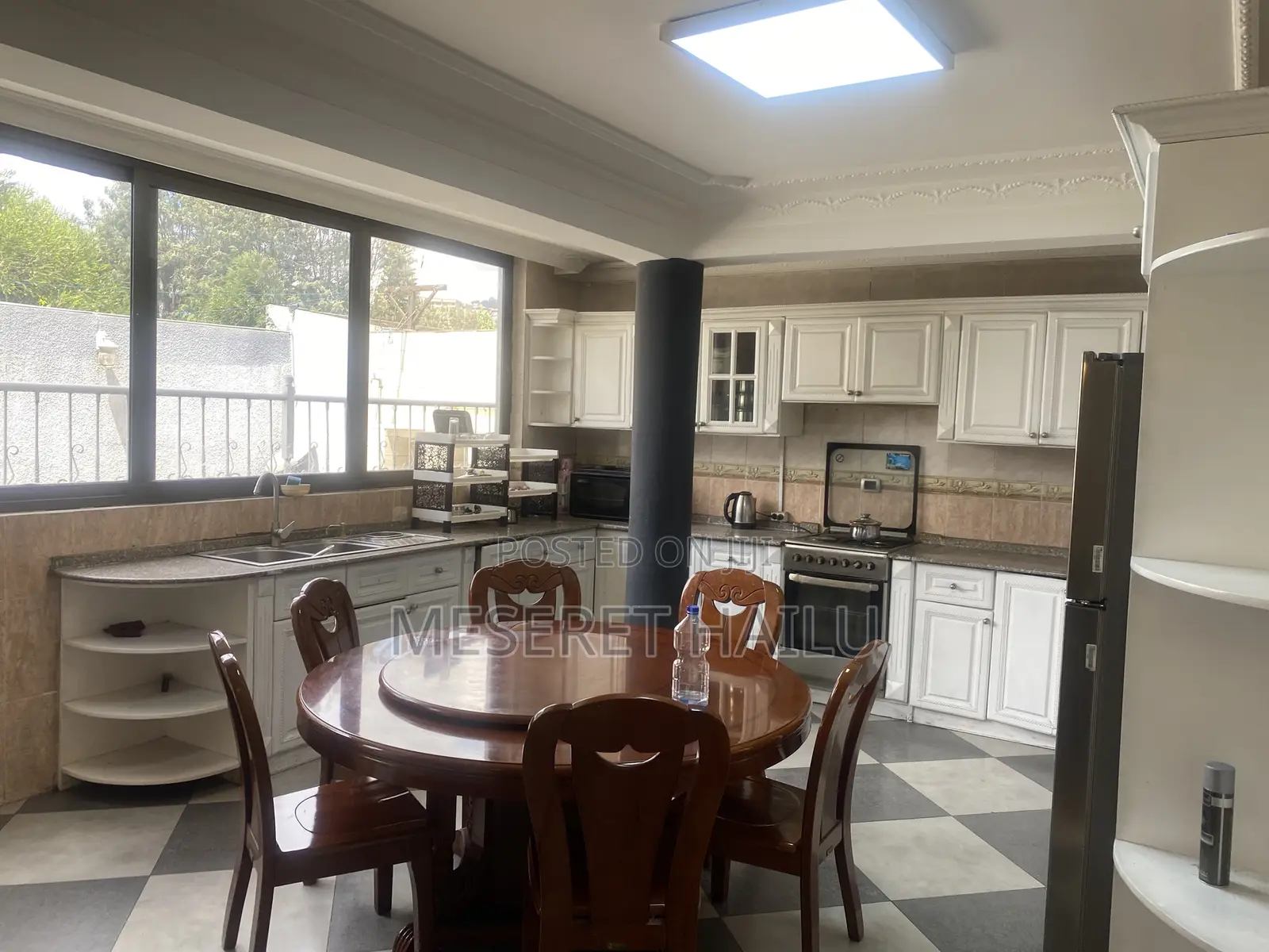 Furnished 6bdrm House in 24, Bole for rent