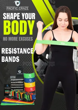 5pcs Resistance Stretch Band
