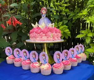 Graduation Cake and 12 Cupcakes