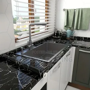 Create a Clean, Sleek Look Marble Adhesive Wall Stickers